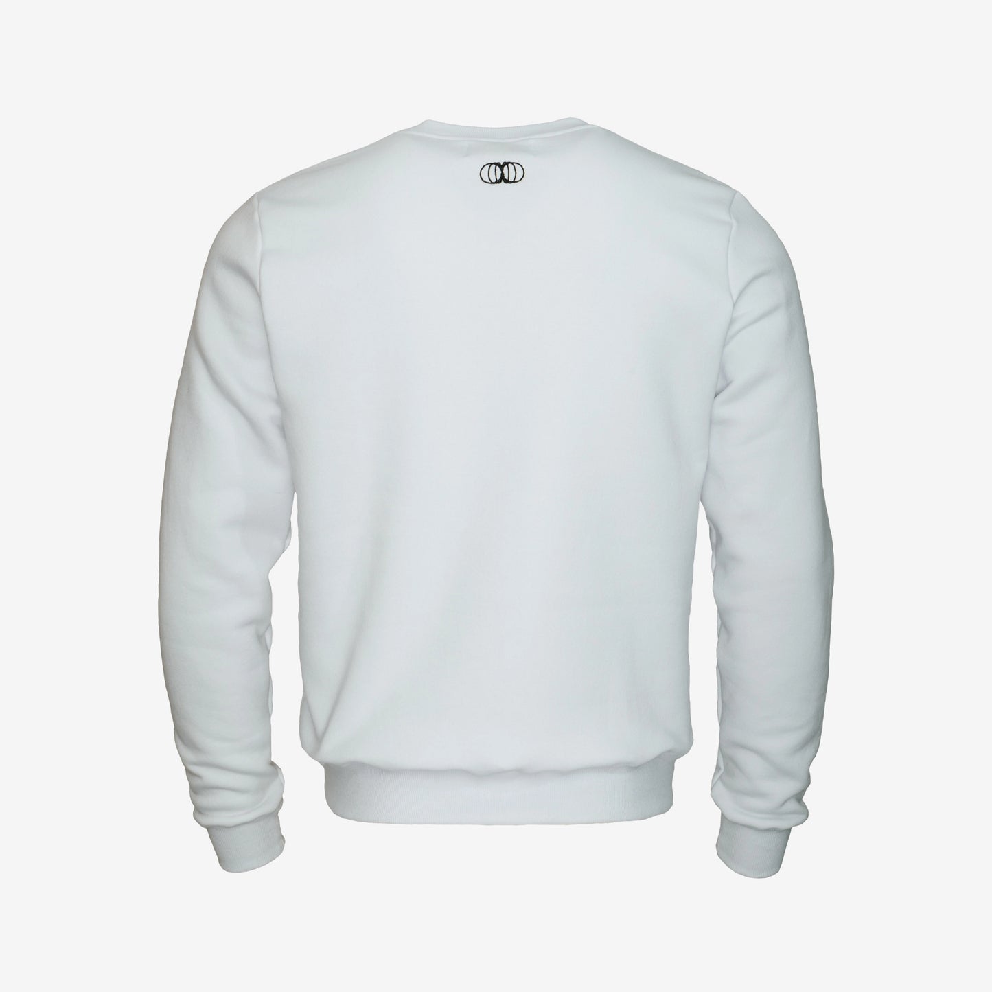 Biała bluza regular (haft)